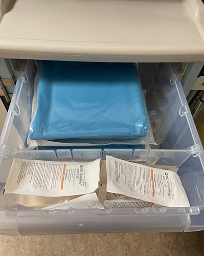 Pack and cleaning